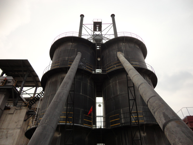 Main economic and technical indexes of 150 t/d lime kiln